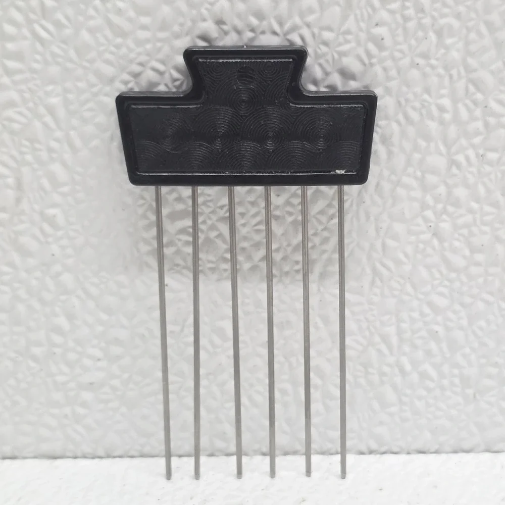 Vintage Goody Hair Lift Picks Lot of 5 Metal Prong Styling Combs USA
